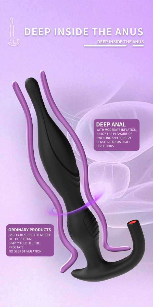 InflataProbe Deep Anal Plug - Banaboos